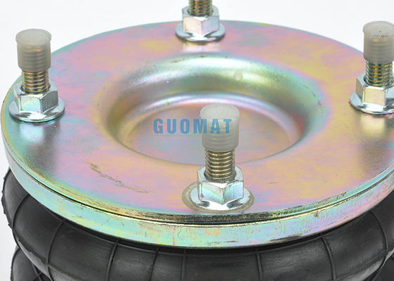 Double Convoluted Gas Suspension Air Spring 115mm Stroke Air Bellow สำหรับอุปกรณ์อุตสาหกรรม