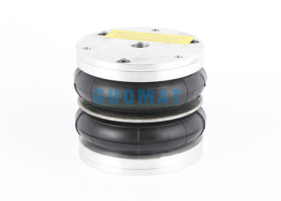 สปริงลมอุตสาหกรรม Firestone W01-R58-4051 Dunlop 4 1/2 X 2 Double Convolution Air Lift Bag