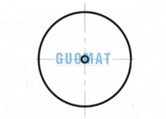 2B2500 ระบบกันสะเทือนแบบ Air Spring ความสูง 212 มม. Standard Double Convoluted Rubber