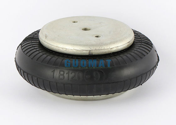 FS120-9 CI G1 / 4 สปริงอากาศอุตสาหกรรมแบบสั่นสะเทือนเดี่ยวแบบคอนติเนนตัลพร้อมแผ่นลูกปัดจีบ