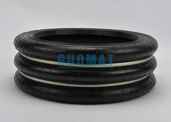 เบาะลมยาง S-200-3R Triple Convoluted Industrial Air Spring สำหรับ Yokohama Punching Machine