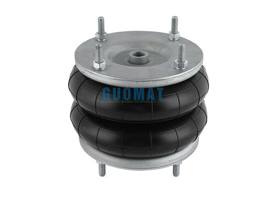 8''X2 Flange Industrial Air Spring W01R584055 แผ่นอลูมิเนียม Firestone Convoluted Rubber Bellows