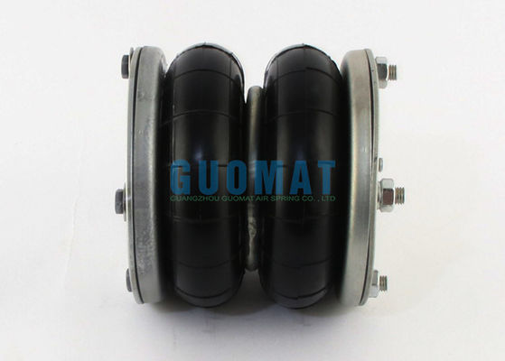 Dunlop DB 06219 โช๊คลมอุตสาหกรรม Double Convoluted Flange Type Air Spring 6x2 Metal Bellows