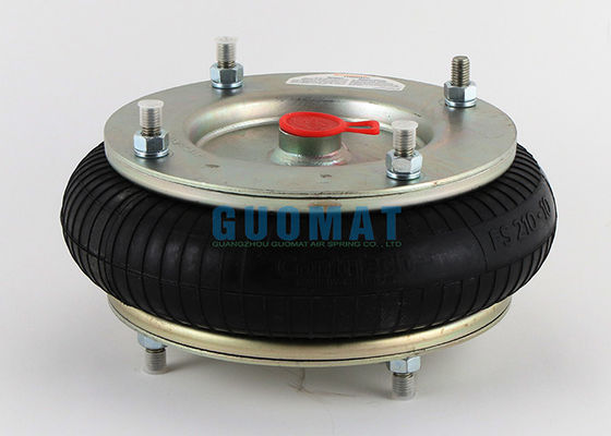 4.1 กก. ContiTech Industrial Air Spring FS 210-10 DS Firestone W01-R58-4057 สูบลมสไตล์ถุงลมนิรภัยสตั๊ด Bolt ติดตั้ง