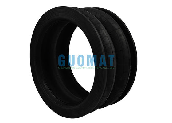 ยางธรรมชาติ GF400/215-2 การแขวนสปริงอากาศสปริง 228 มม ความสูง Pneumatic Bellows Actuators