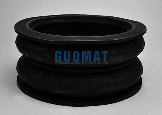 ยางธรรมชาติ GF400/215-2 การแขวนสปริงอากาศสปริง 228 มม ความสูง Pneumatic Bellows Actuators