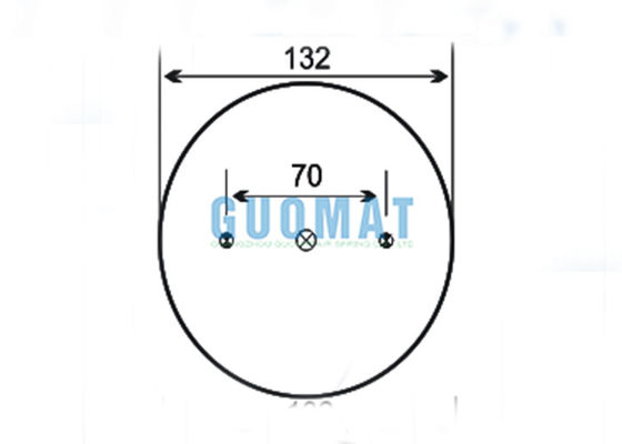 Firestone Industrial Bellow Air Spring W01-358-3400 2B7-540 ถุงยาง Goodyear Air Lift