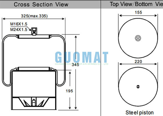 4838 NP01 คอนติเทค แอร์สปริง เมอร์ซีเดส เบนซ์ สปันเซชั่น บัลลูนอากาศ A9463200421