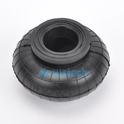 HF80/90-1 Air Spring Bellows Air Bag Double Convoluted Rubber Air Shock Absorption ขนของกระเป๋าอากาศแบบยางแบบยางแบบยางแบบยางแบบยางแบบยางแบบยาง