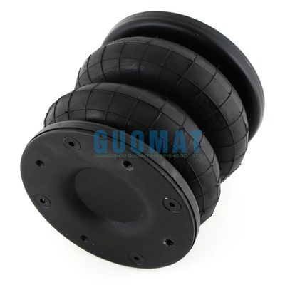 Intrak-1702 อะไหล่ยางสปริงอากาศแบบห่อสองแบบสําหรับการแขวนรถบรรทุกหนัก