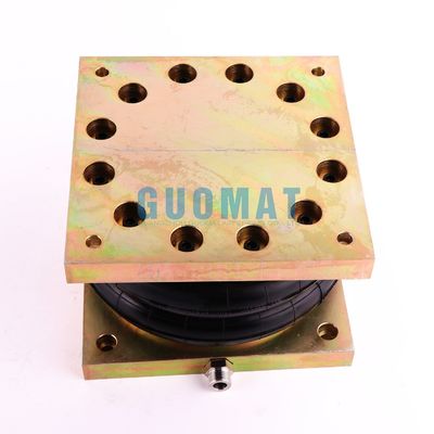 Lhf200212-2 สปริงอากาศอุตสาหกรรมที่มีแผ่นปกด้านล่างและด้านบนเพื่อลดแรงกระแทก