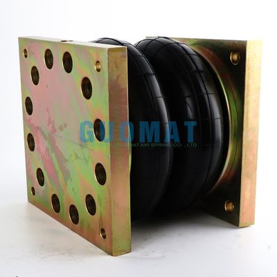 Lhf200212-2 สปริงอากาศอุตสาหกรรมที่มีแผ่นปกด้านล่างและด้านบนเพื่อลดแรงกระแทก