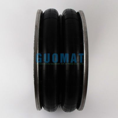 สายพัดลมยางอากาศแบบกลมสองแบบ LHF500/220-2 Flange Industrial Air Spring