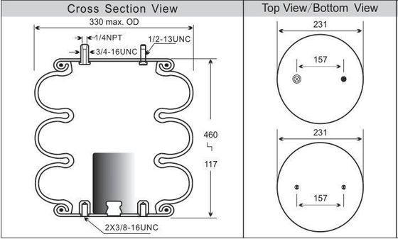 W01-358-8029 ไฟสโตน สปิเซนชั่น แอร์สปริง ทรีเพลส คอนวิลท์ แอร์แอคชิวเอเตอร์