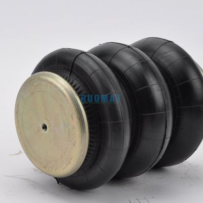 กระเป๋าสะพายอากาศ 3 ตัว สะพายสปริงสปริงสปริงก๊าซ 1/2NPT ทางเข้าอากาศสําหรับรถยนต์