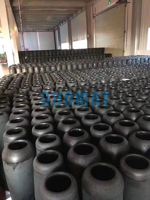 W01-358-7304 ไฟสโตน อลูมิเนียมเพลท อากาศสปริงไอโซเลเตอร์ด้วยวงแหวน Flange