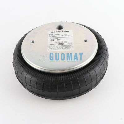 การแขวนกระแทกอากาศ Goodyear 1B12-318 M8 Bolts Single Convoluted Air Spring