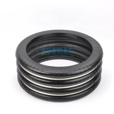 โยโกฮาม่า Triple Convoluted Air Actuator S-500-4 Air Bellow ความสูงการออกแบบ 218MM