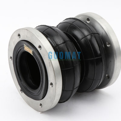 Guomat อุตสาหกรรมลมสปริง 2H160166 ยางกลมสองกลมบานกับ flange