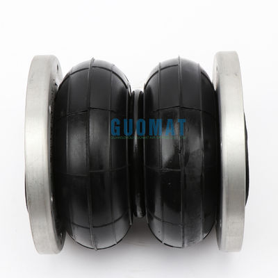 Guomat อุตสาหกรรมลมสปริง 2H160166 ยางกลมสองกลมบานกับ flange