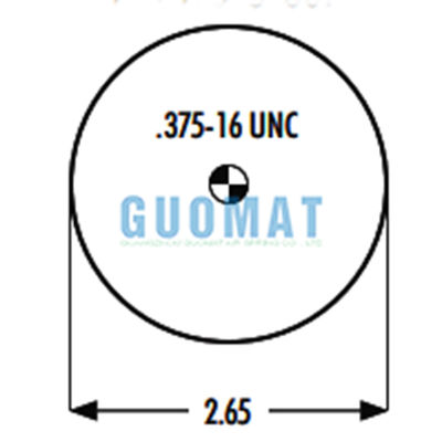 Goodyear 1S4-058 อะไหล่การแขวนอากาศ แทน W02-358-7086 Cab Air Spring