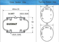 GUOMAT 1B53034 อ้างถึง Contitech Air Spring FS530-34 ด้วย 3/4 N PTF Air Inlet