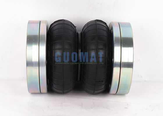 166 มม ความสูงยางอากาศสปริง M10 บอลลูนอากาศทรงกลมคู่สําหรับหมุนหมุนหมุน