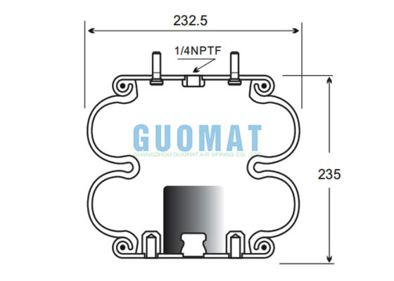 สะพายอากาศ 2B9-253 Goodyear W01-358-6945 ไฟสโตน