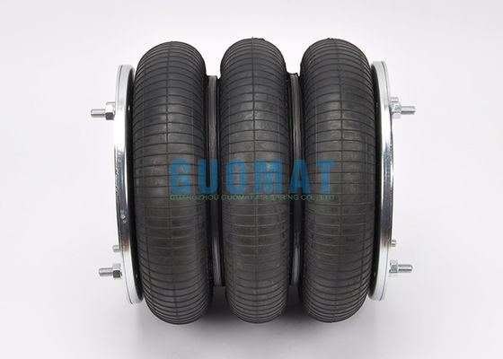 12"x3 Norgren Rubber Air Bag M/31123 Industrial Machine Air Spring With Steel Bolts