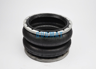 W01M586979 Double Air Convoluted Air Spring Rubber Bellows W013585126 หน้าแปลน DIA.600 Mm