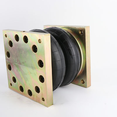อลูมิเนียมอัลลอยด์และยางอุตสาหกรรม Air Spring 300170H-2 Double Convoluted Rubber Bellows