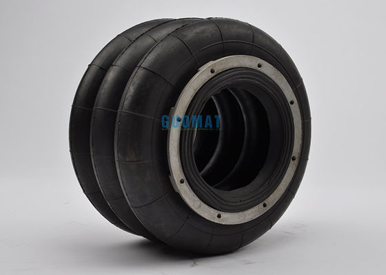 Universal 10x3 Air Lift Bag อุตสาหกรรม Air Spring Triple Convoluted Bellows Air Suspension Spring
