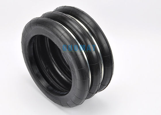 ความสูง 152 มม. ยาง Triple Convolution Industrial Air Spring S-300-3 สำหรับเครื่องจักร