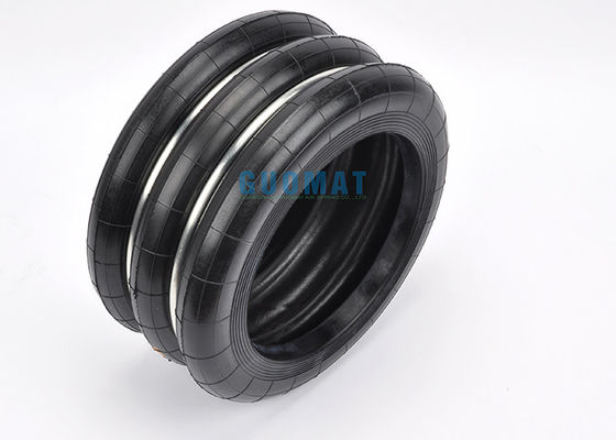 ความสูง 152 มม. ยาง Triple Convolution Industrial Air Spring S-300-3 สำหรับเครื่องจักร