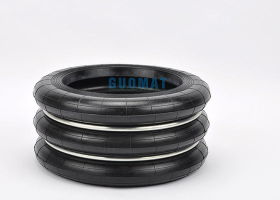 ความสูง 152 มม. ยาง Triple Convolution Industrial Air Spring S-300-3 สำหรับเครื่องจักร