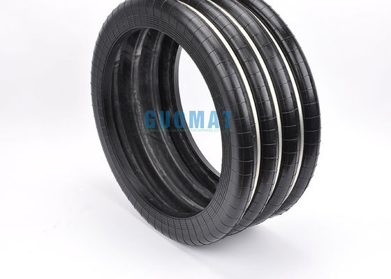 ความสูง 363 มม. อุตสาหกรรม Air Spring สี่ถุงลมนิรภัย Bellows F-500-4R Gas Rubber Suspension Spring Repair Kits