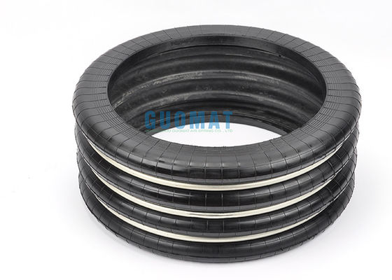 ความสูง 363 มม. อุตสาหกรรม Air Spring สี่ถุงลมนิรภัย Bellows F-500-4R Gas Rubber Suspension Spring Repair Kits