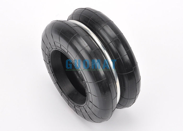 F-160-2 Rubber Bellow Double Convoluted Air Spring S-160-2R เครื่องเจาะรู Yokohama Air Bags