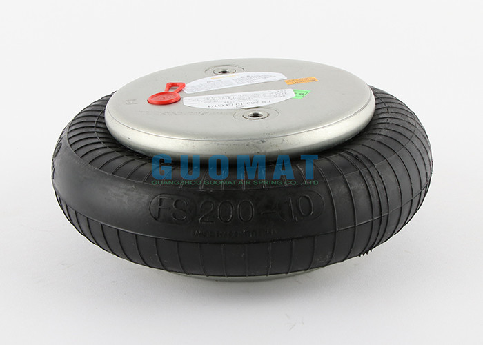 FS 200-10 CI Single Convoluted Air Spring G1/4 ถุงลมยางอุตสาหกรรมสำหรับเครื่องกระดาษ