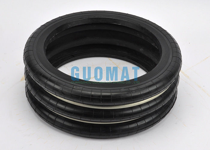 เบาะลมยาง S-200-3R Triple Convoluted Industrial Air Spring สำหรับ Yokohama Punching Machine