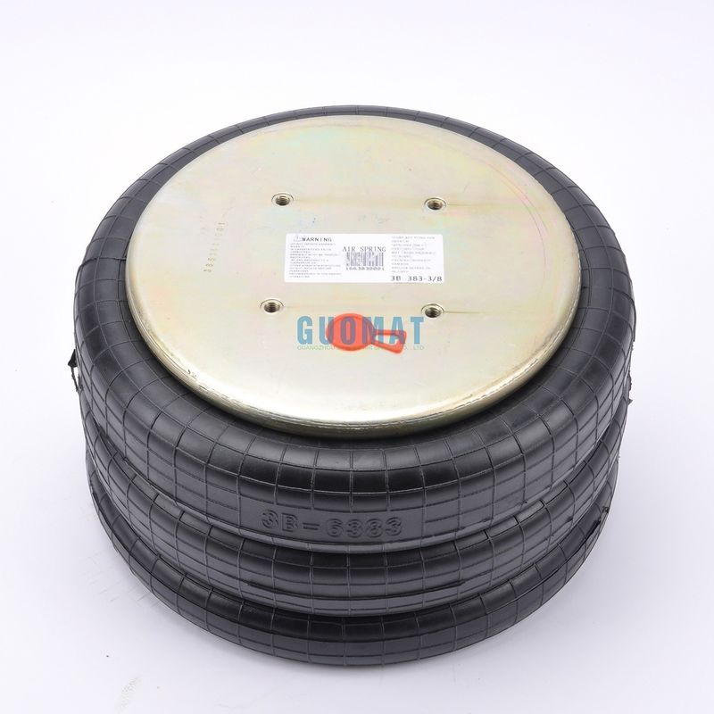 สปริงอากาศอุตสาหกรรม 4xM10 สกรู GUOMAT NO. 3B7383-3/8 เบลลู No.3B383 กว้างธรรมชาติ 351mm
