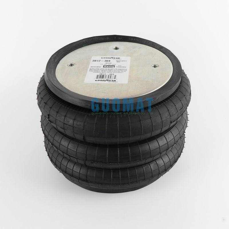 อะไหล่รถยนต์ 3B12-304 Goodyear Air Spring Cross W01-358-8013 แอร์สปริง แอร์แบ็ก 3 ตัว FT330-29 Ci 1/4 NPT