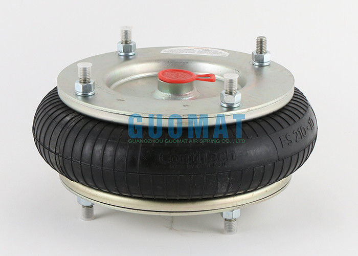 FS210-10 DS Contitech Air Spring G1/2 ประเภทการเชื่อมต่อ Flange กระเป๋าแขวนอากาศ