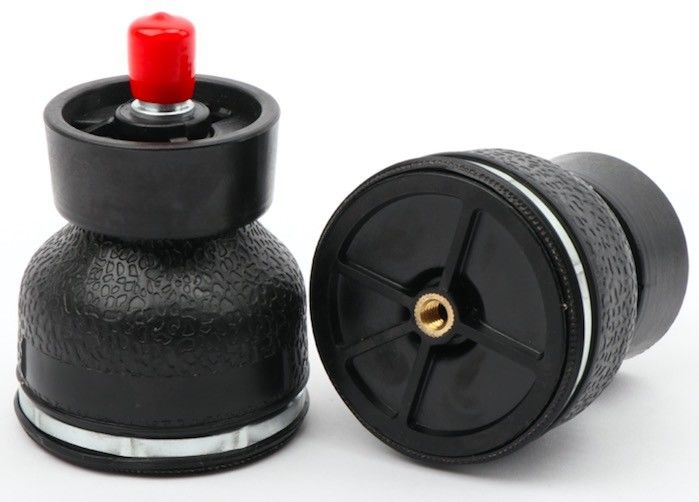 W02-358-3003 สไตล์ 1M1A-1 ถุงลมนิรภัยช่วงล่างพร้อมสตั๊ดทองเหลือง 1/8 NPT