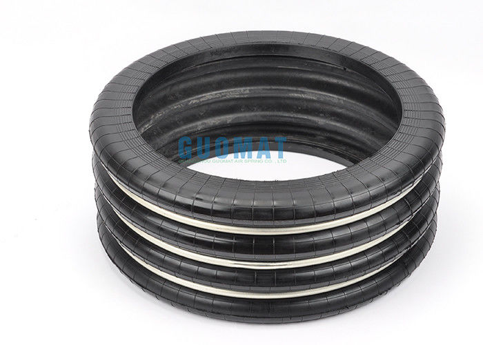 ความสูง 363 มม. อุตสาหกรรม Air Spring สี่ถุงลมนิรภัย Bellows F-500-4R Gas Rubber Suspension Spring Repair Kits