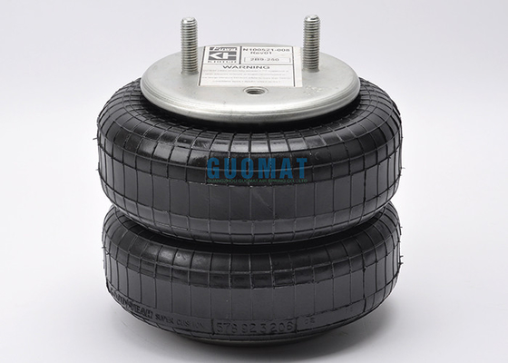 Double Convoluted Type Rubber Bellows ช่วงล่างสปริง 2B9-250 Goodyear Airbag