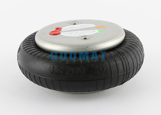 FS 200-10 CI Single Convoluted Air Spring G1/4 ถุงลมยางอุตสาหกรรมสำหรับเครื่องกระดาษ