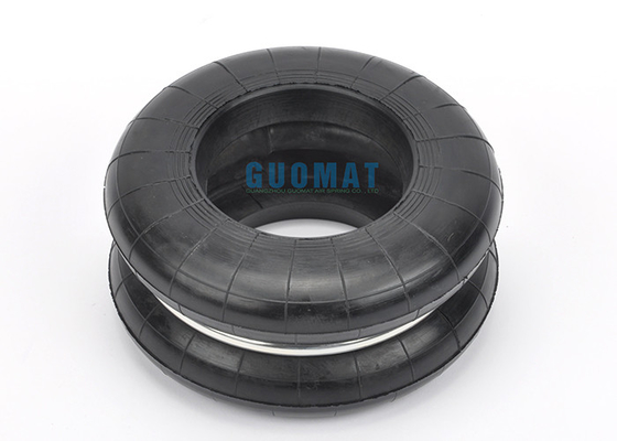0.88Mpa ยางลมสปริง S-200-2 Double Bellows Convoluted Airbag สำหรับ Hydraulic Punch Press