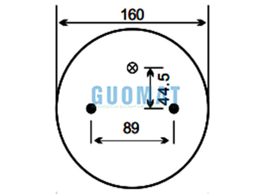 FD 200-25 426 Contitech การแขวนสปริงสปริงอากาศ W01-358-6943 ไฟสโตน แทนกระเป๋าอากาศสําหรับรถยนต์บ้าน / RV