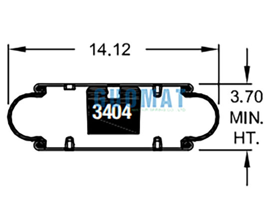 W01-358-7105 กระเป๋าอากาศระบายอากาศจากยางเพลิง 113 สไตล์อุตสาหกรรม